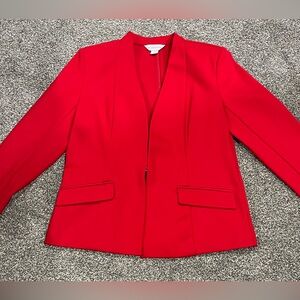 Red blazer